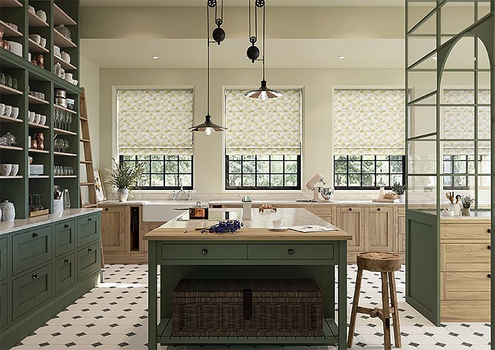 Mosaic Tile, Zest - Motorised Roman Blind - Image 8